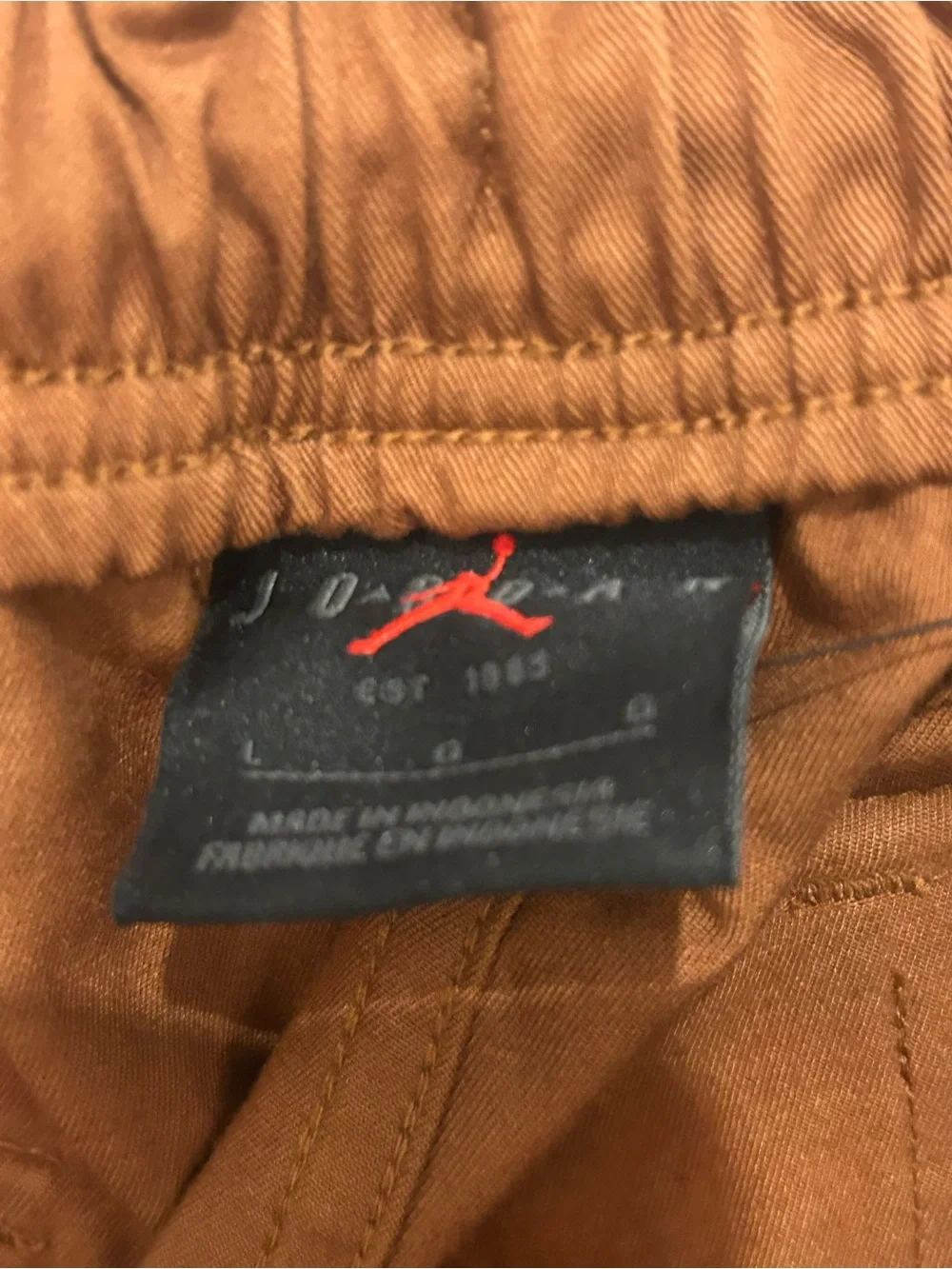 Nike Jordan Essentials Chicago pants NWT large